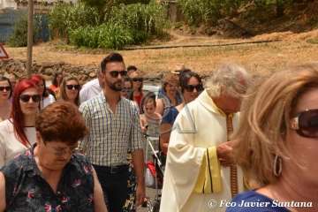 La Breña procesiona a sus patronos con la polémica de la gala Drag Queen aún latente (Foto Francisco Javier Santana)